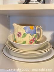 MaxSold Auction: Mixed Johnson Brothers Floral Pink Rim Dinnerware Lot - Kingston (Ontario, Canada) SELLER MANAGED Downsizing Online Auction - Langfield Street