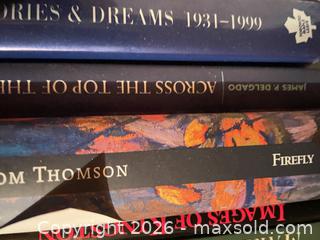 MaxSold Auction: Mixed Media Hardcover Books with Dust Jackets - Kingston (Ontario, Canada) SELLER MANAGED Downsizing Online Auction - Langfield Street