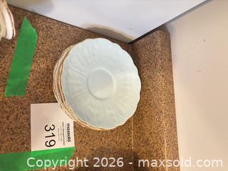 MaxSold Auction: Royal Albert Bone China Cup & Saucer Set, 4 Cups and Saucers - Kingston (Ontario, Canada) SELLER MANAGED Downsizing Online Auction - Langfield Street
