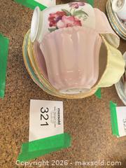 MaxSold Auction: Royal Grafton Bone China Teacup & Saucer Sets — 4 Sets - Kingston (Ontario, Canada) SELLER MANAGED Downsizing Online Auction - Langfield Street