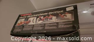 MaxSold Auction: Tefal Electric Slicer & Moulinex Charlotte Mark IV Meat Grinder - Kingston (Ontario, Canada) SELLER MANAGED Downsizing Online Auction - Langfield Street