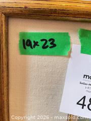 MaxSold Auction: T.K. Thomas Signed Oil Painting, Coastal Village, 19 x 23 - Kingston (Ontario, Canada) SELLER MANAGED Downsizing Online Auction - Langfield Street