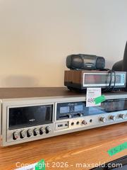 MaxSold Auction: Vintage Stereo Cassette Recorder System + Clock Radio + Mini Boombox - Kingston (Ontario, Canada) SELLER MANAGED Downsizing Online Auction - Langfield Street