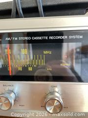 MaxSold Auction: Vintage Stereo Cassette Recorder System + Clock Radio + Mini Boombox - Kingston (Ontario, Canada) SELLER MANAGED Downsizing Online Auction - Langfield Street