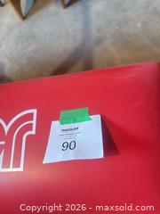 MaxSold Auction: Weider Red Home Weight Bench with Barbell Rack - Kingston (Ontario, Canada) SELLER MANAGED Downsizing Online Auction - Langfield Street