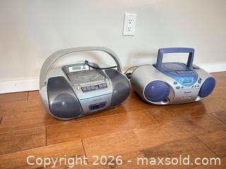 MaxSold Auction: 2 Panasonic Boombox Portable Stereos with CD, Cassette & AM/FM - Saanich (British Columbia, Canada) SELLER MANAGED Estate Sale Online Auction - Doncaster Drive