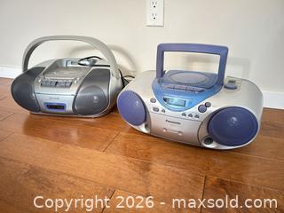 MaxSold Auction: 2 Panasonic Boombox Portable Stereos with CD, Cassette & AM/FM - Saanich (British Columbia, Canada) SELLER MANAGED Estate Sale Online Auction - Doncaster Drive