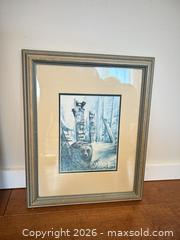 MaxSold Auction: A. L. Lifton (attr.) oil on canvas – Native American, bear, totem - Saanich (British Columbia, Canada) SELLER MANAGED Estate Sale Online Auction - Doncaster Drive