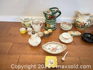 MaxSold Auction: Assorted Vintage Porcelain & Ceramic Lot – Pitchers, Dishes - Saanich (British Columbia, Canada) SELLER MANAGED Estate Sale Online Auction - Doncaster Drive
