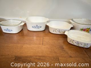 MaxSold Auction: CorningWare & Pyrex Mix: Bowls, Baking Dishes & Lidded Storage - Saanich (British Columbia, Canada) SELLER MANAGED Estate Sale Online Auction - Doncaster Drive