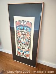 MaxSold Auction: Ken Mailhot Signed Northwest Coast Framed Print - Saanich (British Columbia, Canada) SELLER MANAGED Estate Sale Online Auction - Doncaster Drive