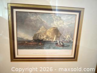 MaxSold Auction: Pair of 19th-Century Hand-Colored Engraved Prints, Framed - Saanich (British Columbia, Canada) SELLER MANAGED Estate Sale Online Auction - Doncaster Drive