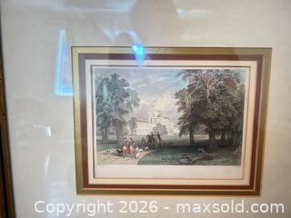 MaxSold Auction: Pair of 19th-Century Hand-Colored Engraved Prints, Framed - Saanich (British Columbia, Canada) SELLER MANAGED Estate Sale Online Auction - Doncaster Drive