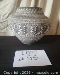 MaxSold Auction: Acoma Pueblo Hand-Coiled Pottery Vase - San Jose (California, USA) PARTNER MANAGED Estate Sale Online Auction - Dunn Ave