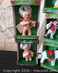 MaxSold Auction: Annalee Felt & Fabric Christmas Ornaments, Lot of 7 - San Jose (California, USA) PARTNER MANAGED Estate Sale Online Auction - Dunn Ave