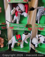 MaxSold Auction: Annalee Felt & Fabric Christmas Ornaments, Lot of 7 - San Jose (California, USA) PARTNER MANAGED Estate Sale Online Auction - Dunn Ave