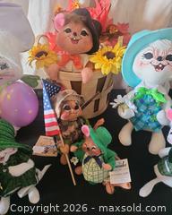 MaxSold Auction: Annalee Plush Cloth Decorative Mice Lot - 11 Pieces - San Jose (California, USA) PARTNER MANAGED Estate Sale Online Auction - Dunn Ave