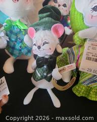 MaxSold Auction: Annalee Plush Cloth Decorative Mice Lot - 11 Pieces - San Jose (California, USA) PARTNER MANAGED Estate Sale Online Auction - Dunn Ave