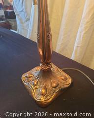 MaxSold Auction: Art Nouveau Tiffany-Style Stained Glass Table Lamp - San Jose (California, USA) PARTNER MANAGED Estate Sale Online Auction - Dunn Ave