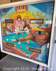 MaxSold Auction: Bally Eight Ball Electro-Mechanical Pinball Machine - San Jose (California, USA) PARTNER MANAGED Estate Sale Online Auction - Dunn Ave