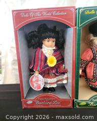 MaxSold Auction: Barbara Lee Dolls of the World Collection, Set of 4 - San Jose (California, USA) PARTNER MANAGED Estate Sale Online Auction - Dunn Ave