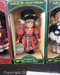 MaxSold Auction: Barbara Lee Dolls of the World Collection, Set of 4 - San Jose (California, USA) PARTNER MANAGED Estate Sale Online Auction - Dunn Ave