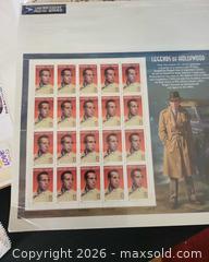 MaxSold Auction: Box Lot of US Postage Stamps — Sheets, Panes, Album Pages 100's OF Stamps  - San Jose (California, USA) PARTNER MANAGED Estate Sale Online Auction - Dunn Ave