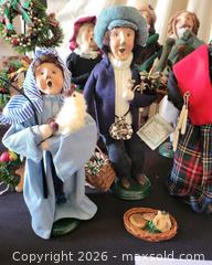 MaxSold Auction: Byers' Choice "The Carolers" Lot of 12 Christmas Caroler Figurines - San Jose (California, USA) PARTNER MANAGED Estate Sale Online Auction - Dunn Ave