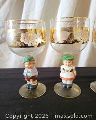 MaxSold Auction: Figural Stem Wine Glasses Set of 6 — Made in Western Germany Goebel  - San Jose (California, USA) PARTNER MANAGED Estate Sale Online Auction - Dunn Ave