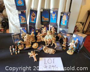 MaxSold Auction: Fontanini Heirloom Collection Nativity Figurine Lot, 27 pcs - San Jose (California, USA) PARTNER MANAGED Estate Sale Online Auction - Dunn Ave