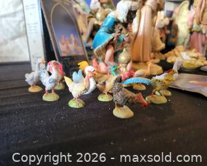 MaxSold Auction: Fontanini Heirloom Collection Nativity Figurine Lot, 27 pcs - San Jose (California, USA) PARTNER MANAGED Estate Sale Online Auction - Dunn Ave