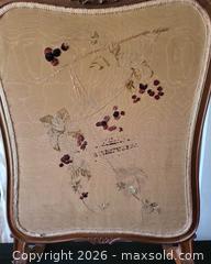 MaxSold Auction: French?Style Carved Wood Firescreen with Embroidered Silk Panel - San Jose (California, USA) PARTNER MANAGED Estate Sale Online Auction - Dunn Ave