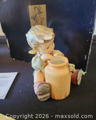 MaxSold Auction: Goebel M.I. Hummel Exclusive 15-Year Club Boy with Honey Pot - San Jose (California, USA) PARTNER MANAGED Estate Sale Online Auction - Dunn Ave
