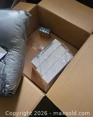 MaxSold Auction: Gold/Brass 8-Arm Chandelier with Swarovski Crystals NIB - San Jose (California, USA) PARTNER MANAGED Estate Sale Online Auction - Dunn Ave