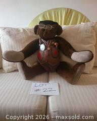 MaxSold Auction: Gorham Plush Teddy Bear - Theodore Roosevelt Presidential Theme - San Jose (California, USA) PARTNER MANAGED Estate Sale Online Auction - Dunn Ave