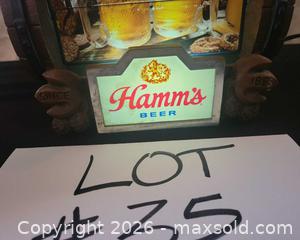 MaxSold Auction: Hamm's Lighted Tabletop Barrel Sign - San Jose (California, USA) PARTNER MANAGED Estate Sale Online Auction - Dunn Ave