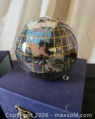 MaxSold Auction: Kalifano Decorative Gemstone Globe Spheres Pair, 3" NIB - San Jose (California, USA) PARTNER MANAGED Estate Sale Online Auction - Dunn Ave