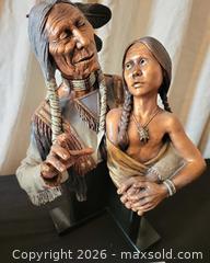 MaxSold Auction: Limited Edition Indigenous American Cold-Cast Bronze Bust Pair - San Jose (California, USA) PARTNER MANAGED Estate Sale Online Auction - Dunn Ave