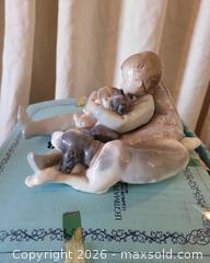 MaxSold Auction: Lladró Porcelain Figurine 535 Boy with Puppies and Dog(Todos durmiendo) - San Jose (California, USA) PARTNER MANAGED Estate Sale Online Auction - Dunn Ave
