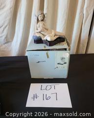 MaxSold Auction: Lladró Porcelain Reclining Fairy Figurine with Flower - San Jose (California, USA) PARTNER MANAGED Estate Sale Online Auction - Dunn Ave