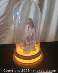 MaxSold Auction: Lladro Porcelain Figurine with Dome and Lighted Base - San Jose (California, USA) PARTNER MANAGED Estate Sale Online Auction - Dunn Ave