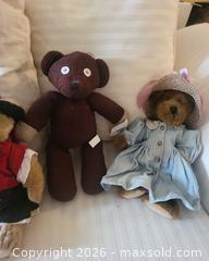 MaxSold Auction: Lot of 10 Collectible Handmade Teddy Bears & Stuffed Animals - San Jose (California, USA) PARTNER MANAGED Estate Sale Online Auction - Dunn Ave