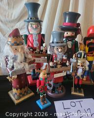 MaxSold Auction: Lot of 10 Wooden Nutcrackers, Christian Ulbricht Styles, 6–16 in - San Jose (California, USA) PARTNER MANAGED Estate Sale Online Auction - Dunn Ave