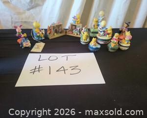 MaxSold Auction: Lot of 11 Winnie the Pooh Porcelain Trinket Boxes & Figurines - San Jose (California, USA) PARTNER MANAGED Estate Sale Online Auction - Dunn Ave