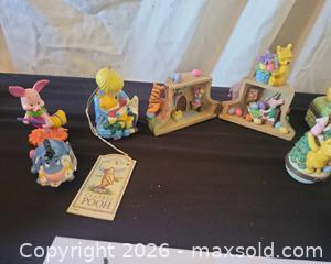 MaxSold Auction: Lot of 11 Winnie the Pooh Porcelain Trinket Boxes & Figurines - San Jose (California, USA) PARTNER MANAGED Estate Sale Online Auction - Dunn Ave
