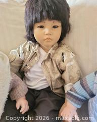 MaxSold Auction: Lot of 3 Porcelain/Collector Dolls, 18–24 in - San Jose (California, USA) PARTNER MANAGED Estate Sale Online Auction - Dunn Ave