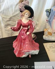 MaxSold Auction: Lot of 4 Royal 1 Florence 1 Goebel Doulton Bone China Figurines - San Jose (California, USA) PARTNER MANAGED Estate Sale Online Auction - Dunn Ave