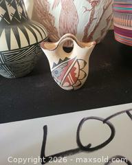 MaxSold Auction: Lot of 6 Indigenous American Signed Pottery - Navajo & Acoma - San Jose (California, USA) PARTNER MANAGED Estate Sale Online Auction - Dunn Ave