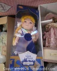 MaxSold Auction: Lot of 6 Porcelain Collectible Dolls — Disney & Collector Brands - San Jose (California, USA) PARTNER MANAGED Estate Sale Online Auction - Dunn Ave