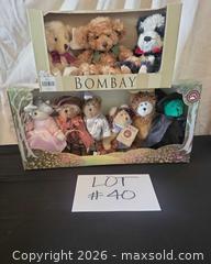 MaxSold Auction: Lot of 9 Collectible Bombay & Boyds Mini Stuffed Bears - San Jose (California, USA) PARTNER MANAGED Estate Sale Online Auction - Dunn Ave